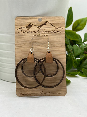 Wood Double Hoops