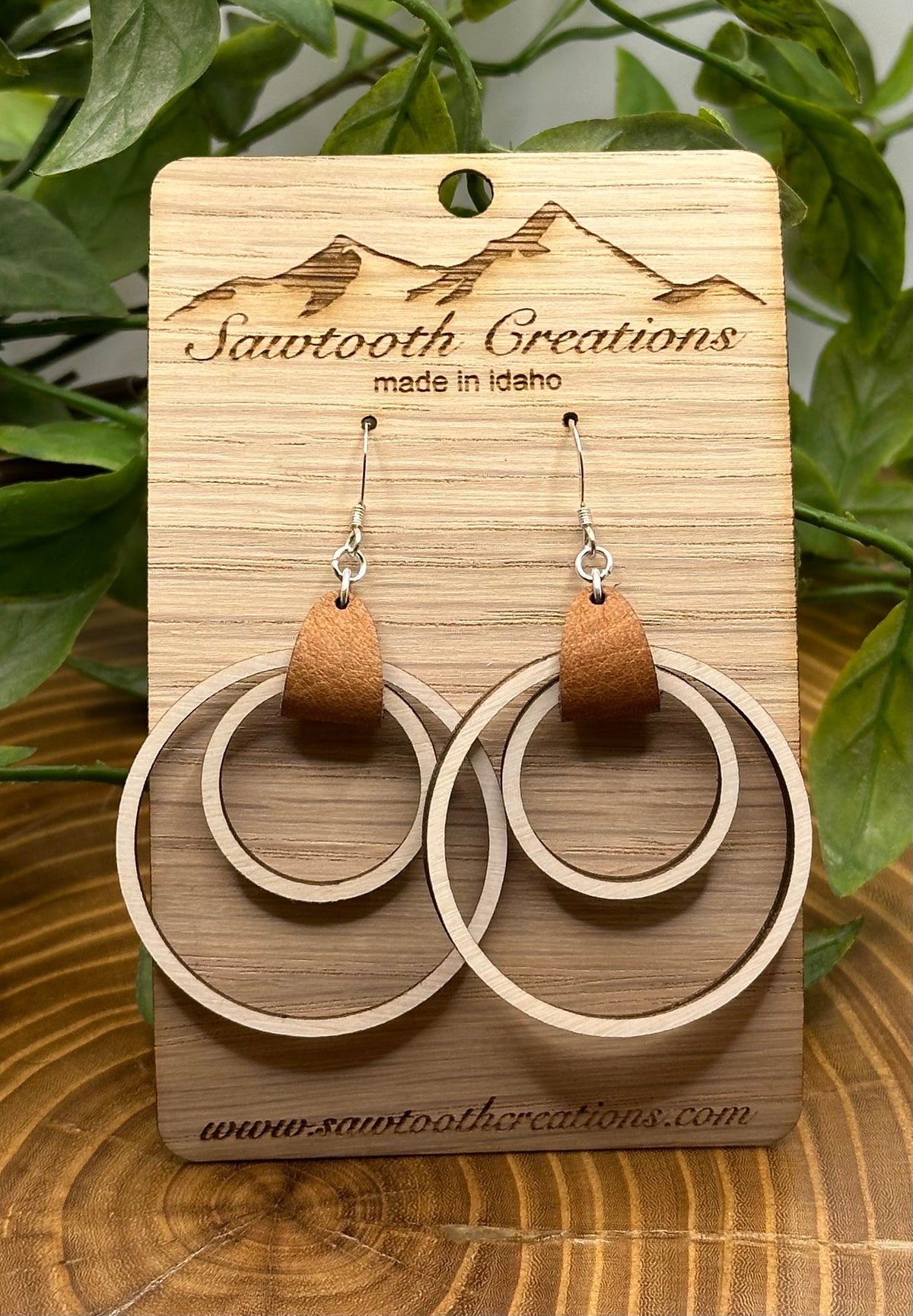 Wood Double Hoops