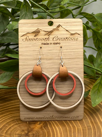 Wood Double Hoops