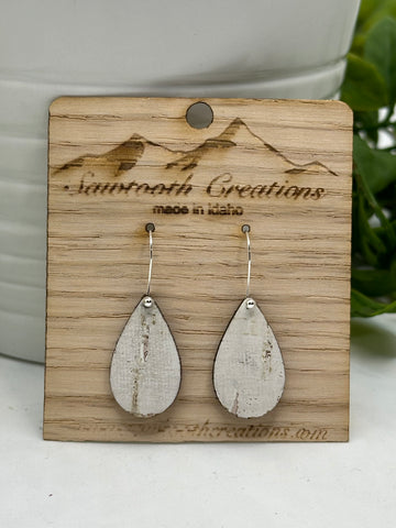 Mini Teardrops in Cork and Leather designs