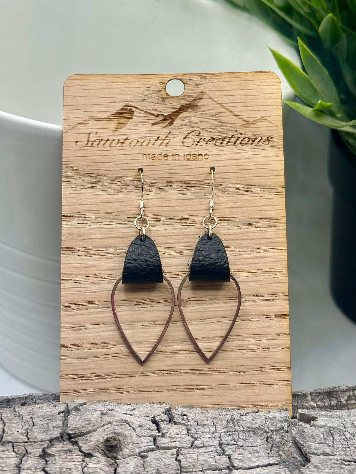 Leather Loop Drops
