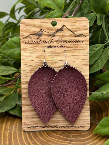 Alpine Way Leaf Earrings