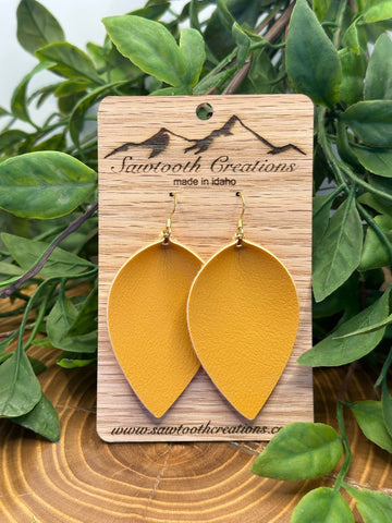 Alpine Way Leaf Earrings